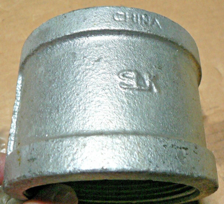 LDR 351 CO-3 Galvanized Coupling, 3-Inch X 3-INCH