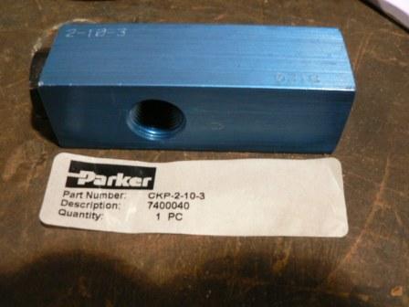 PARKER HANNIFIN VALVE CHECK CKP-2-10-3 2-10-3 BAE SYSTEMS 4820002679586