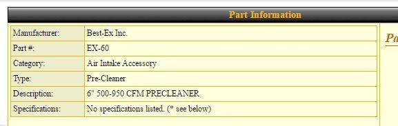 BEST-EX INC.PRE CLEANER EX-60