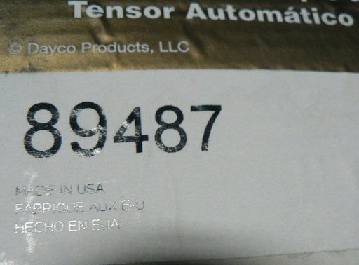 Dayco HD Drive Belt Tensioner 89487
