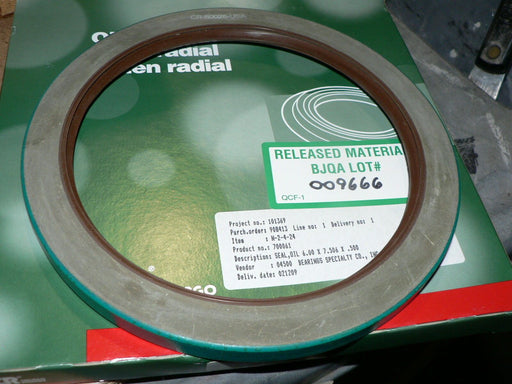 CHICAGO RAWHIDE SEAL CR-0026 6 7.506 X .500 70061