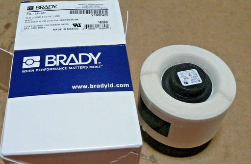 BRADY B-427 PTL-23-427 THERMAL TRANSFER PRINTER LABEL ROLL