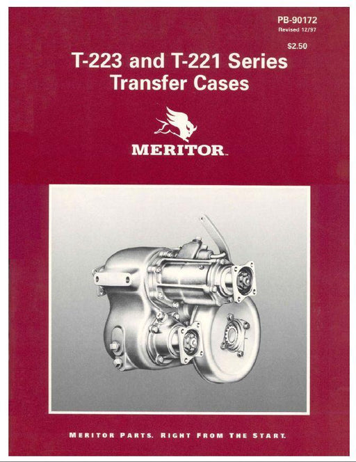 MERITOR T-223 TC-155 TC-156 OVERHAUL KIT NAVISTAR 1651501C92 352619C93 KIT T-167