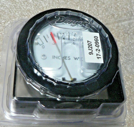 Dwyer 2-5001-NPT Differential Pressure Gauge, 0-1.0  SERIES 2-5000 MINIHELIC II