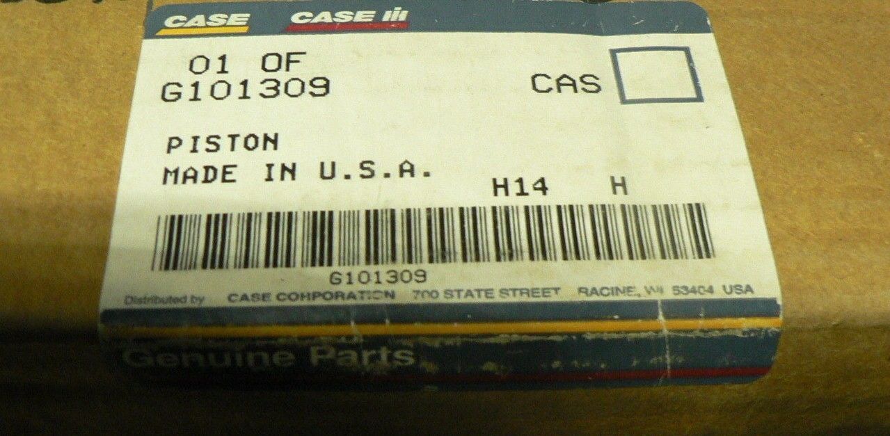 JI CASE CNH 580C 580D ACTUATING CYLINDER PISTON G101309