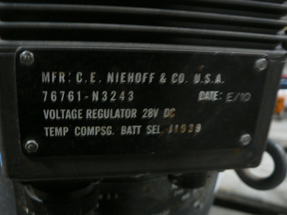 MRAP NIEHOFF GENERATOR N1609-3