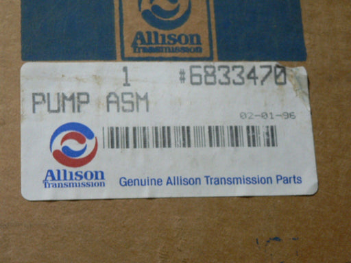 Allison 6833470 Transmission Oil Pump