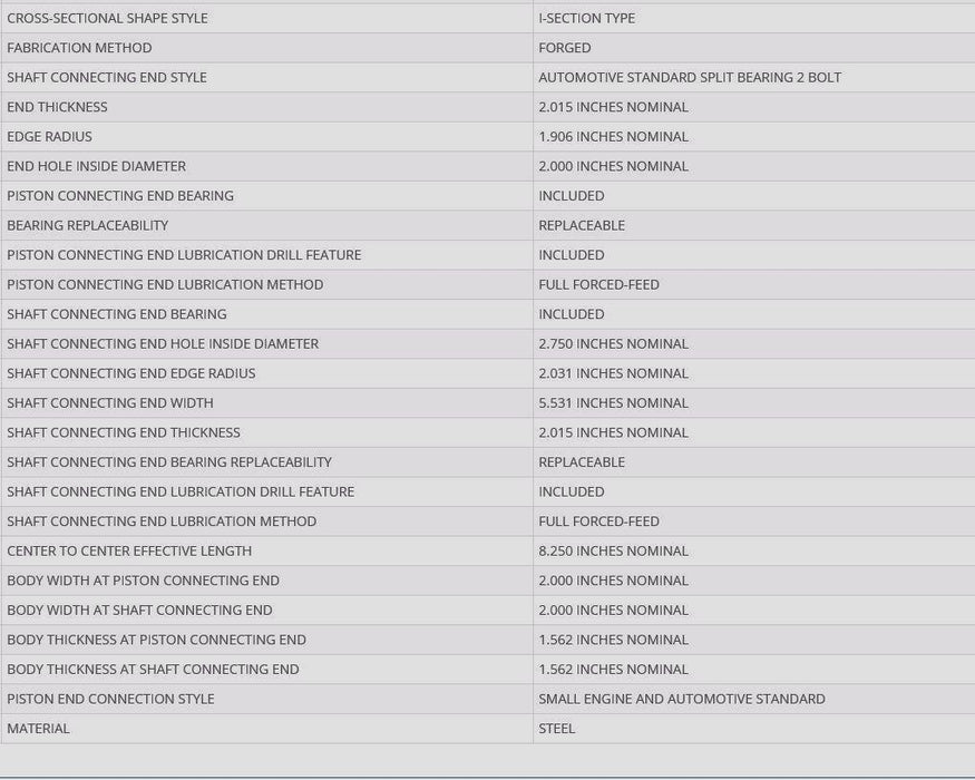 DRESSER-RAND  CONNECTING ROD 8011B