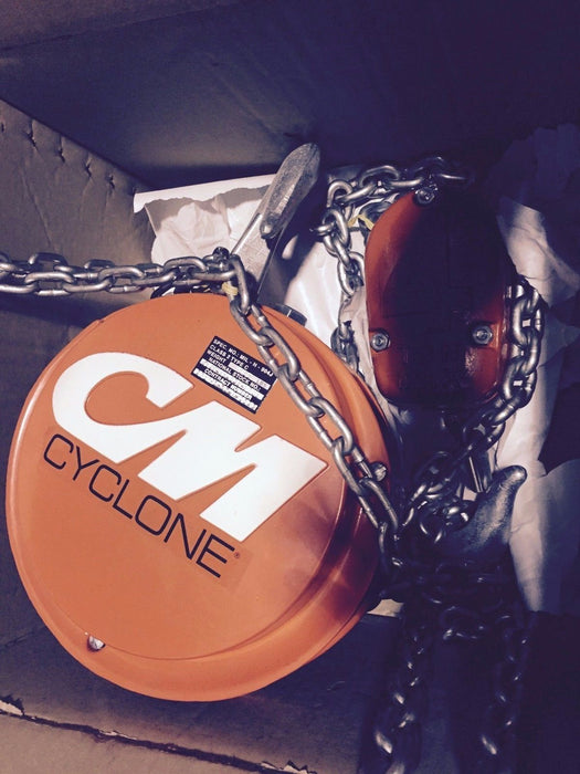 CYCLONE CM HAND HOIST 4 TON LOW HEAD ROOM TROLLEY HOIST 4678E 4678CF