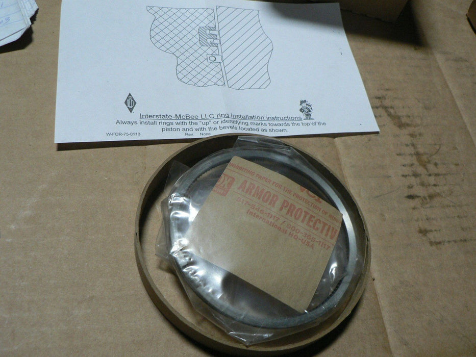 Cummins (INTERSTATE McBEE) 3802421 6B 6BT 5.9 12V Piston Ring   89-98 Dodge STD