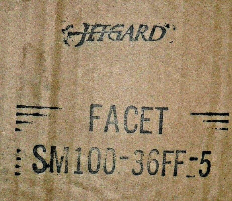 PECOFACET JETGARD FLUID FILTER SM100-36FF PECO FACET SM100-36FF-5 SM100-36FFS