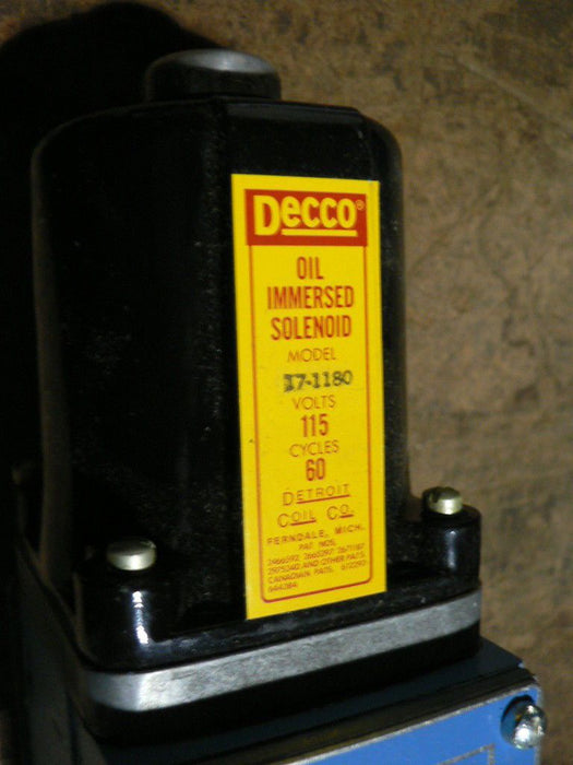 ABEX DENISON PARKER  M16-17991 DIRECTIONAL CNTROL VALVE DECCO 17-1180