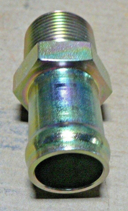 Formrite 20350-14-12 Steel Port Adapter 3/4 Beaded Hose x 3/4 NPSM 14 TPI