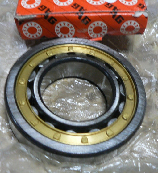 FAG Bearings nu208-e-m1-c3 Cylindrical BRG,Cage Guided,Bore 40 mm