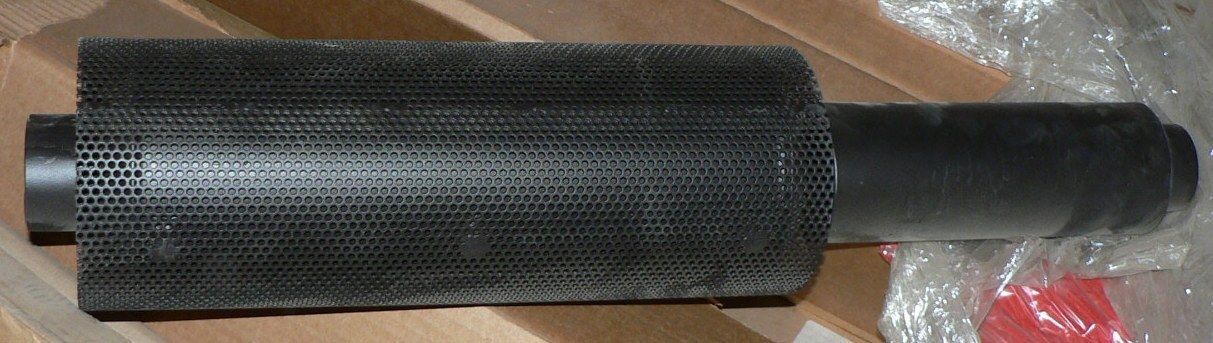 EXHAUST PIPE 3243-00W DIVERS LIFE SUPPORT MODEL NO D-17S10-15-W MK9M.O.HYD P