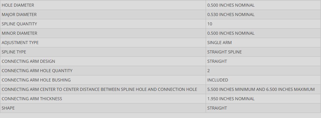 MANUAL SLACK ADJUSTER