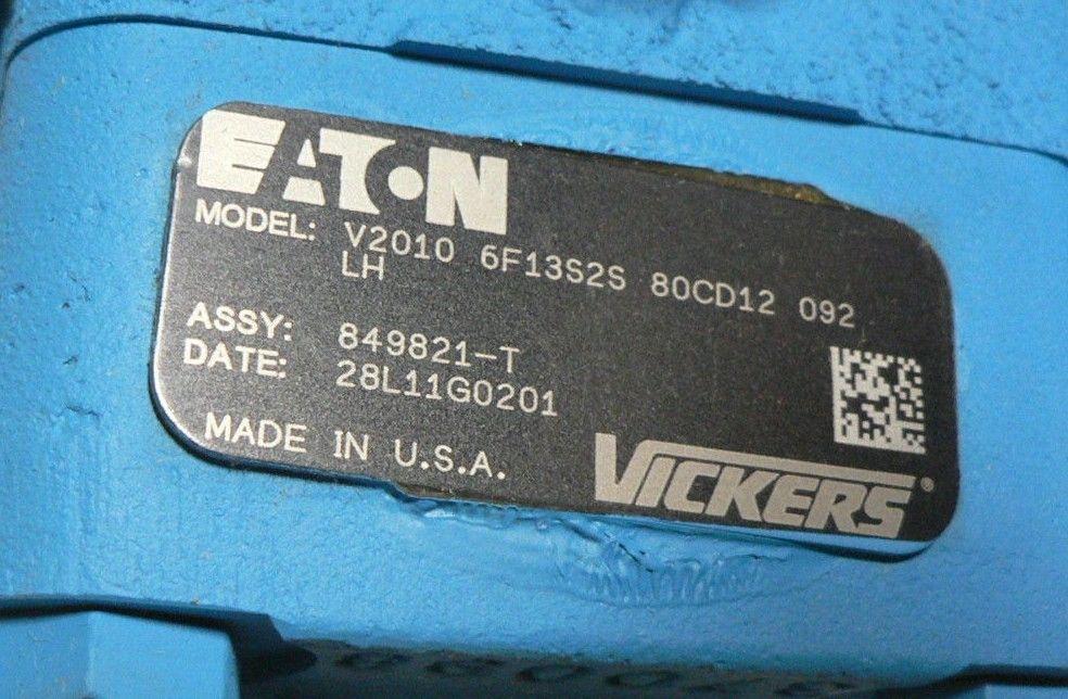 VICKERS V2010-6F13S2S-80CD12-092 V2010-6F13S2S-80CD-10L V2010-6F 13S2S-80CD-12L