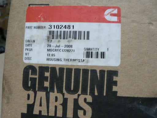 Cummins M11/ISM Thermostat HOUSING 3102481