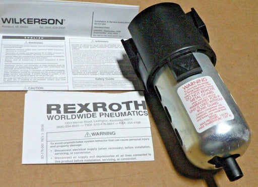 BOSCH REXROTH WILKERSON PNEUMATIC FILTER R432016077  PF007900-00010