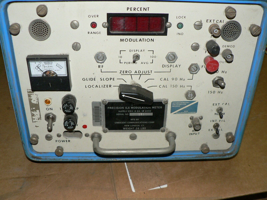 PRECISION ILS MODULATION METER MODEL 5401