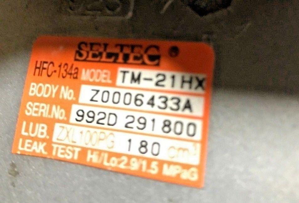 MRAP NEW  Seltec A/C Compressor and Clutch 107611300C TM21 24V