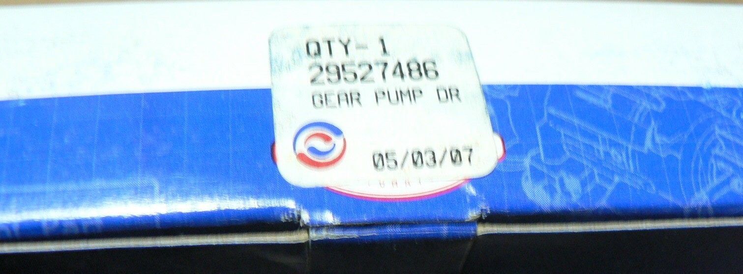 ALLISON GEAR PUMP DRIVE GEAR PUMP P/N 29527486