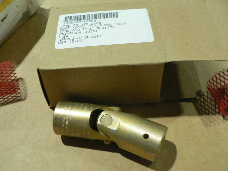 UNIVERSAL JOINT 3.75 X 1.25 D X 9/16 HOLE 2520002782289