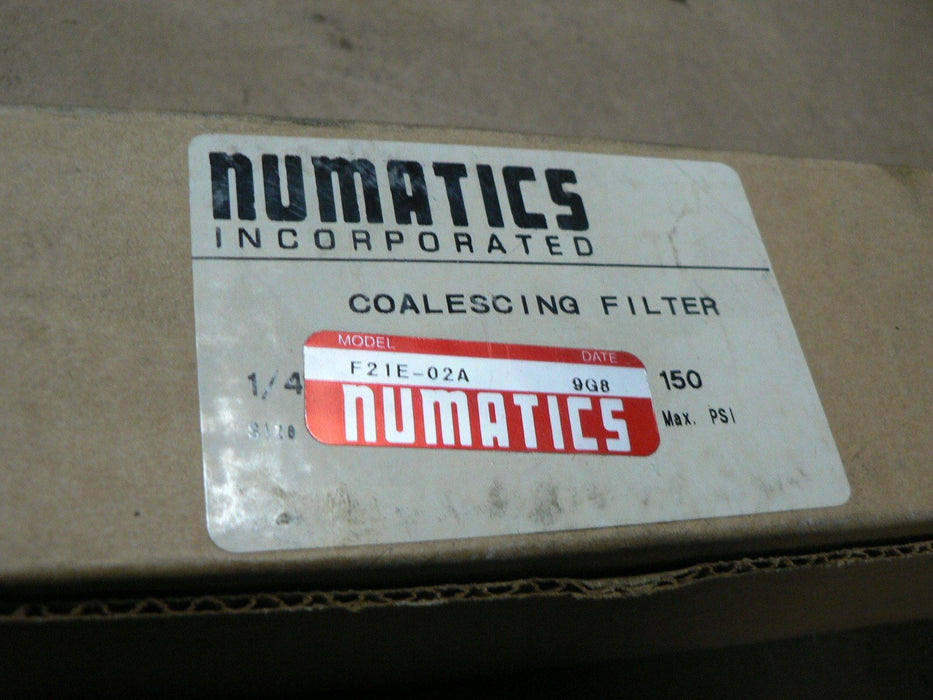 NUMATICS COALESCING FILTER F21E-02A