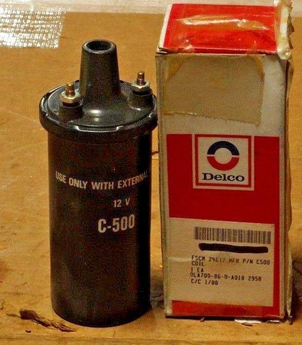 79-93 Chrysler Dodge Plymouth Ignition Coil UC16 4176009 AL172 C500-301 C838