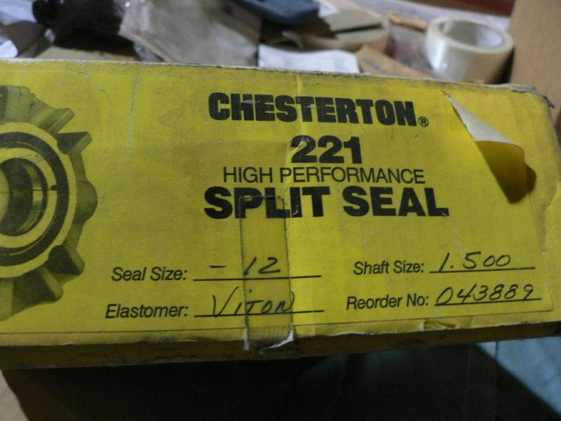 CHESTERTON SEAL ASSEMBLY SHAFT 221 HI PERFORMANCE SPLIT
