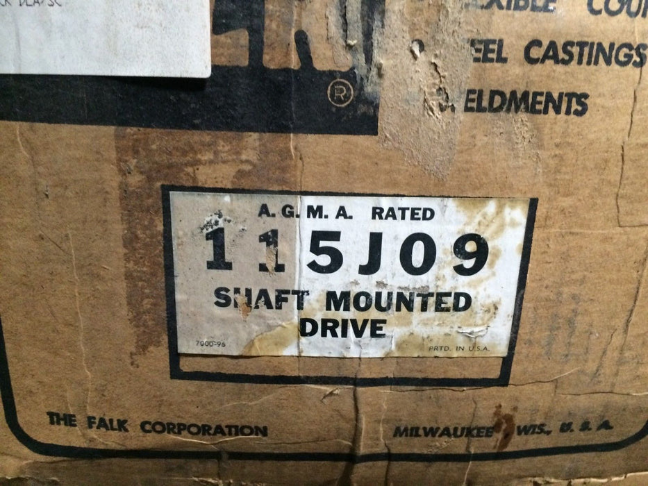 FALK GEAR REDUCER 115J09 RATIO 9.31