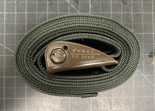 Green Nylon Military Litter Strap 2"x72"